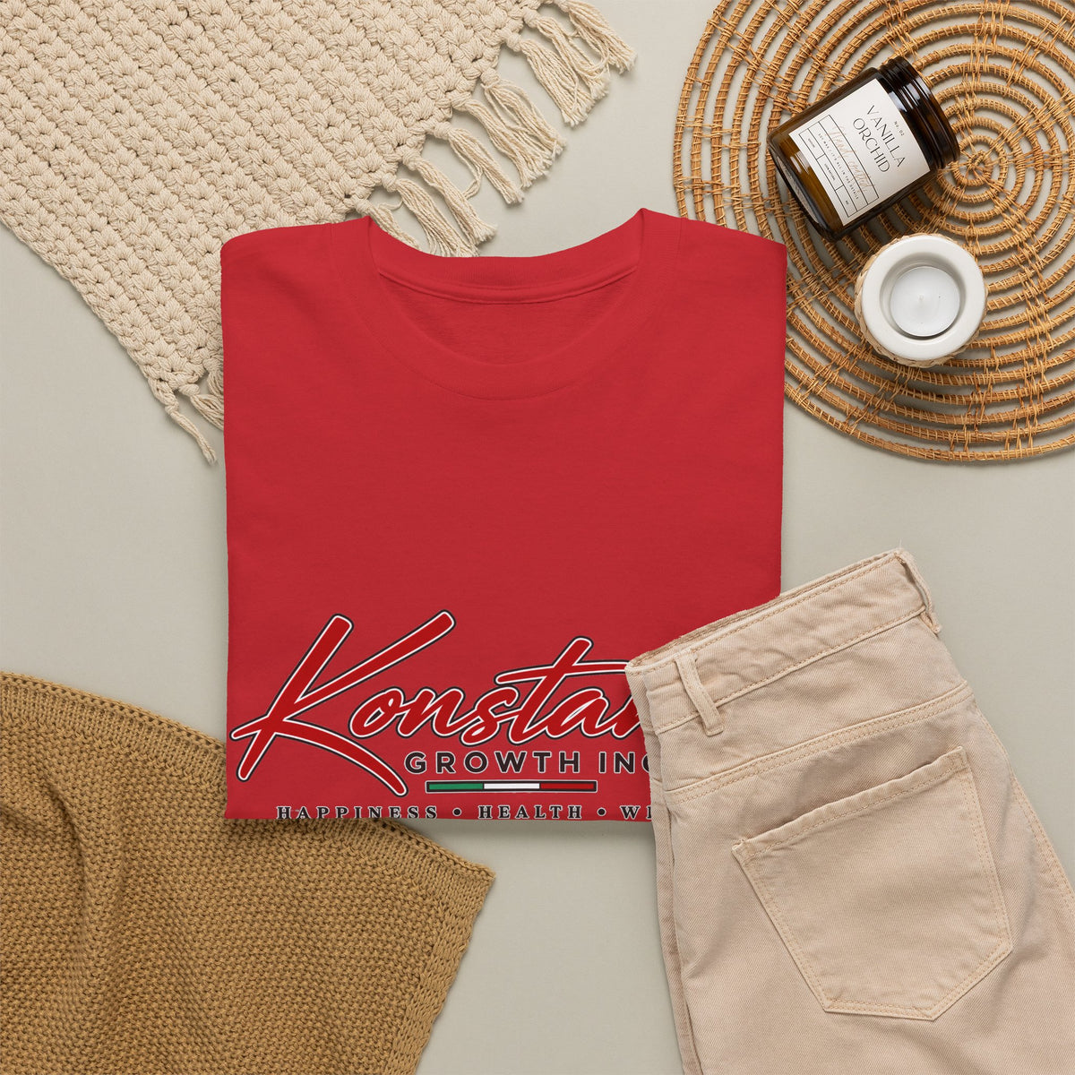 Copy of Konstant Growth Inc. Tee — Retro Car & Palm Beach Graphic T-Shirt