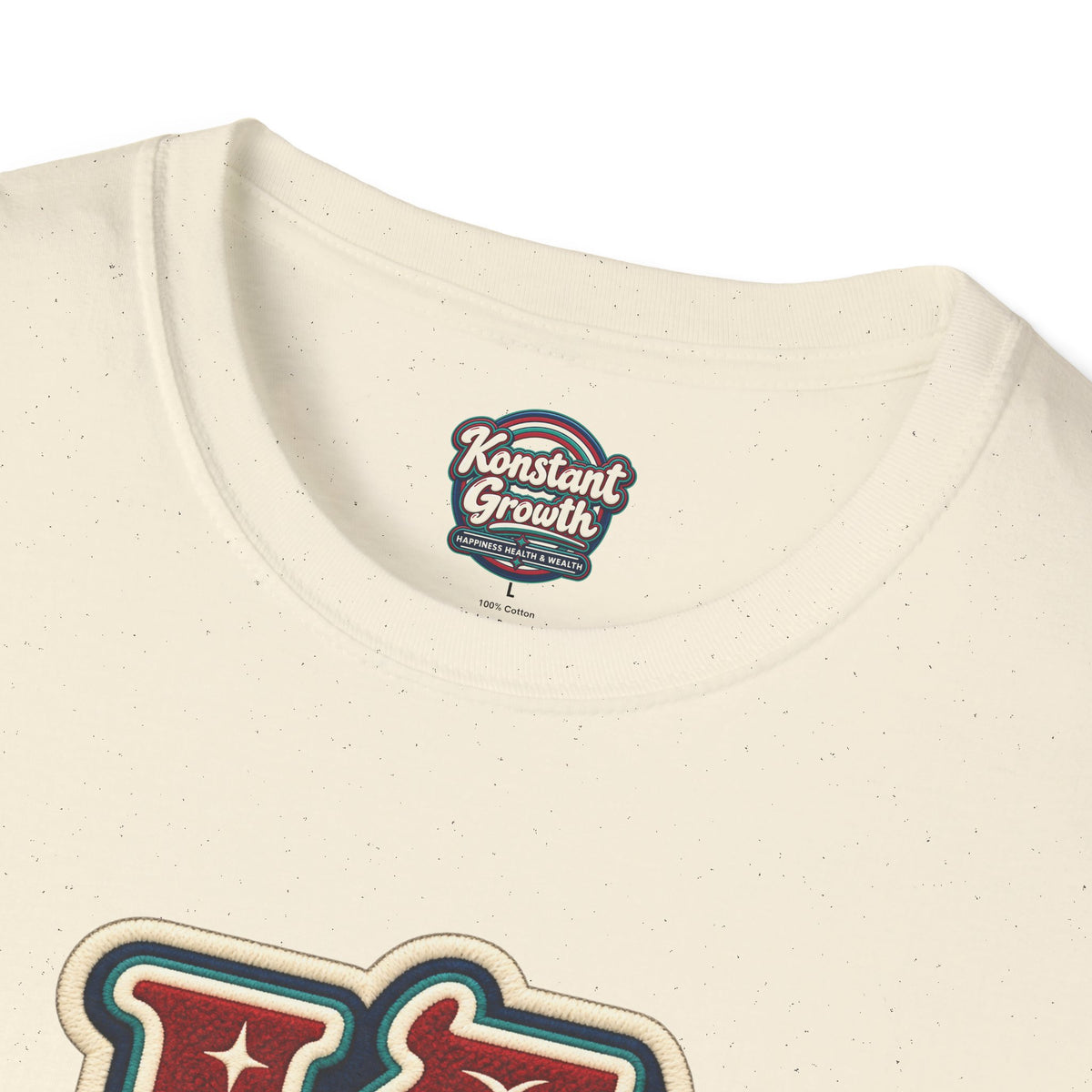 Eclipse Crest T-Shirt — Vintage Floral KG Logo
