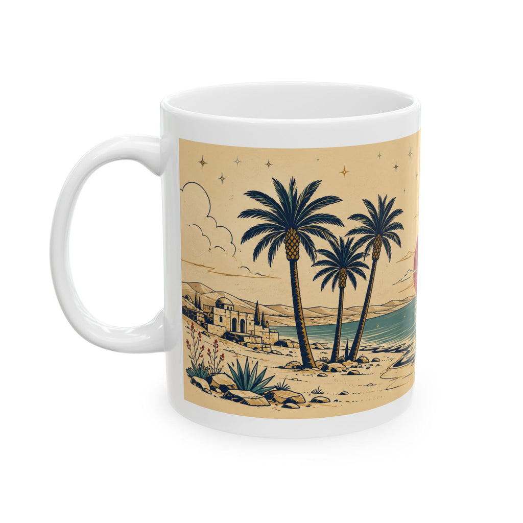 Konstant Growth Ancient Sunset Coast Ceramic Mug