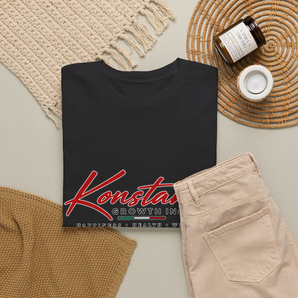 Konstant Growth Inc. Tee — Retro Car & Palm Beach Graphic T-Shirt