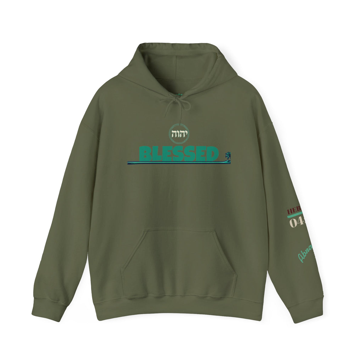 Blessed Surf Hoodie — Palm-Wave Graphic Edition II Printify