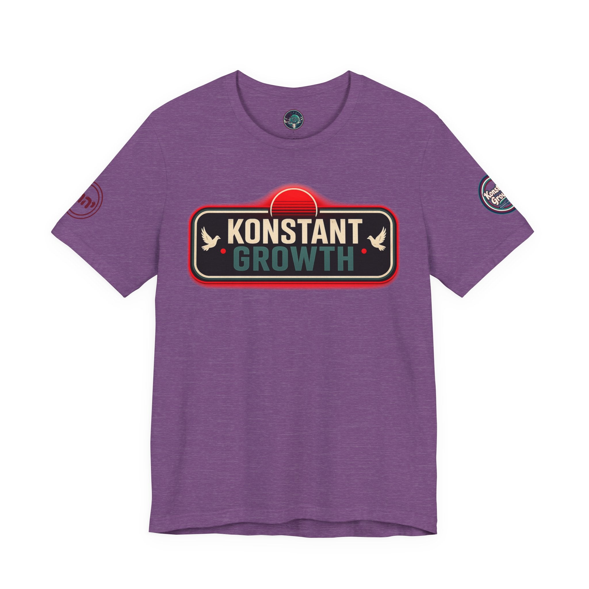 Konstant Growth Logo Tee | Joshua 1:9 Inspirational Fear Of Yahweh