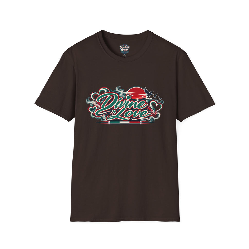 T-Shirt — Divine Love Graphic Tee (Abraham & Sarah Illustration)