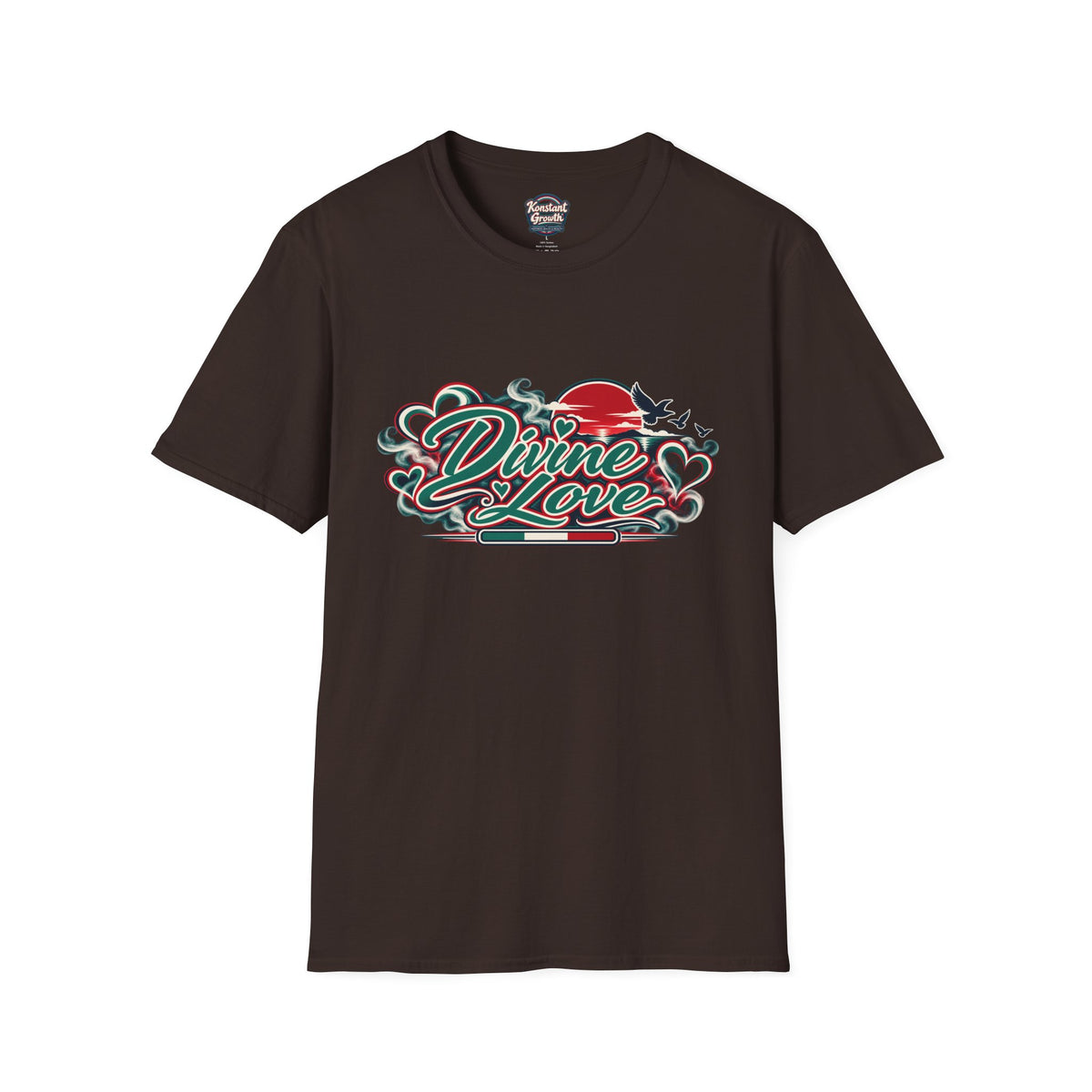 T-Shirt — Divine Love Graphic Tee (Abraham & Sarah Illustration)