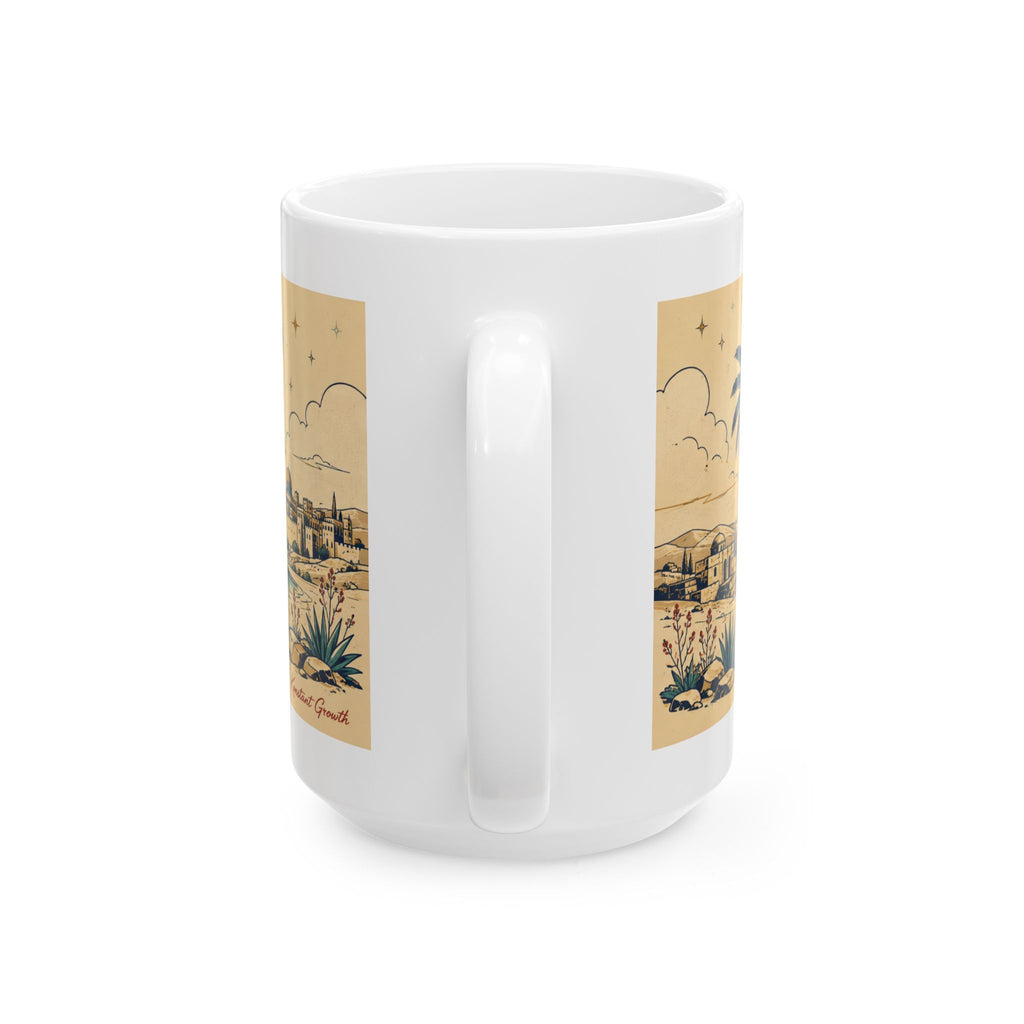 Konstant Growth Ancient Sunset Coast Ceramic Mug