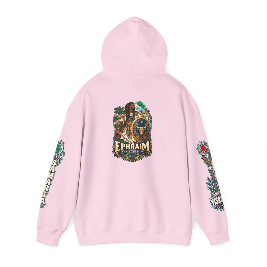 Ephraim Hoodie — Vintage Crest Graphic Hooded Sweatshirt