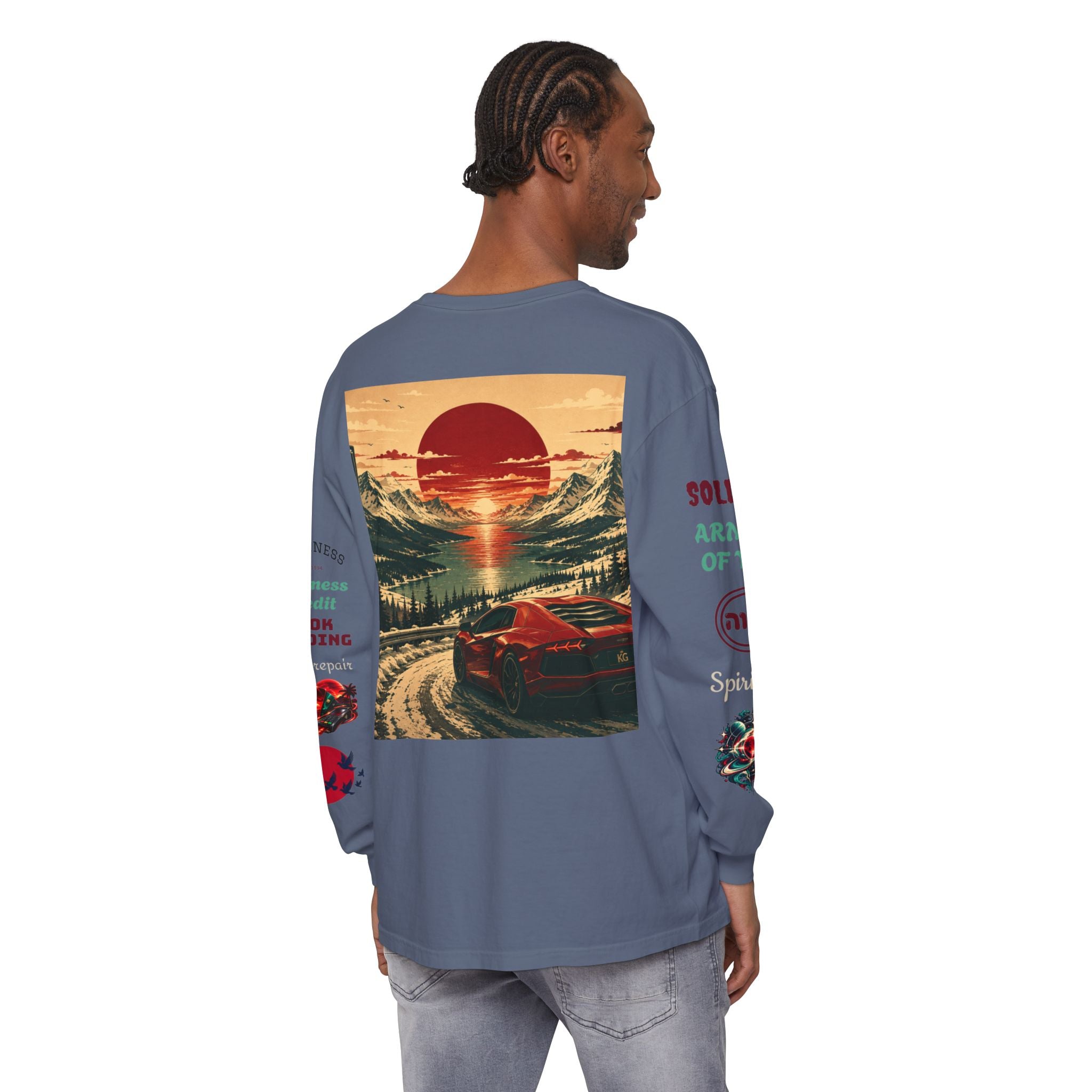 Konstant Growth Vintage Wash Long Sleeve | Premium Entrepreneur T-Shirt