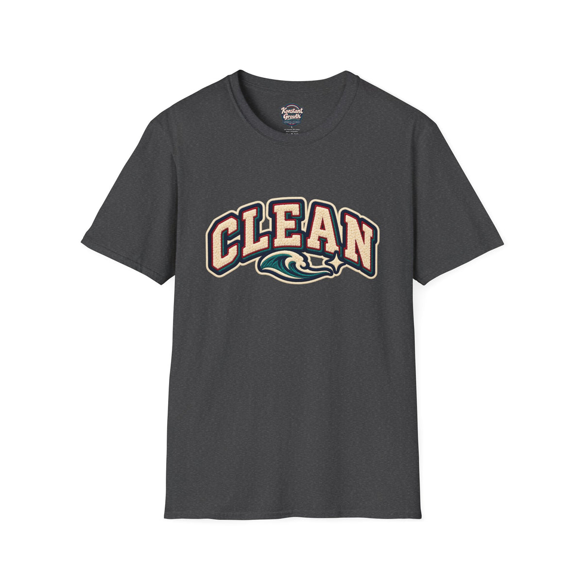 Clean Surf Vibes T-Shirt — Retro Beach Graphic Tee Printify