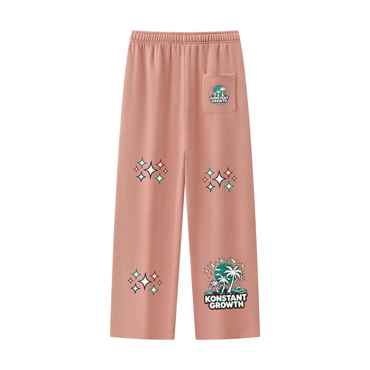 Unisex Vintage Wash Fleece Sweatpants ODMPOD