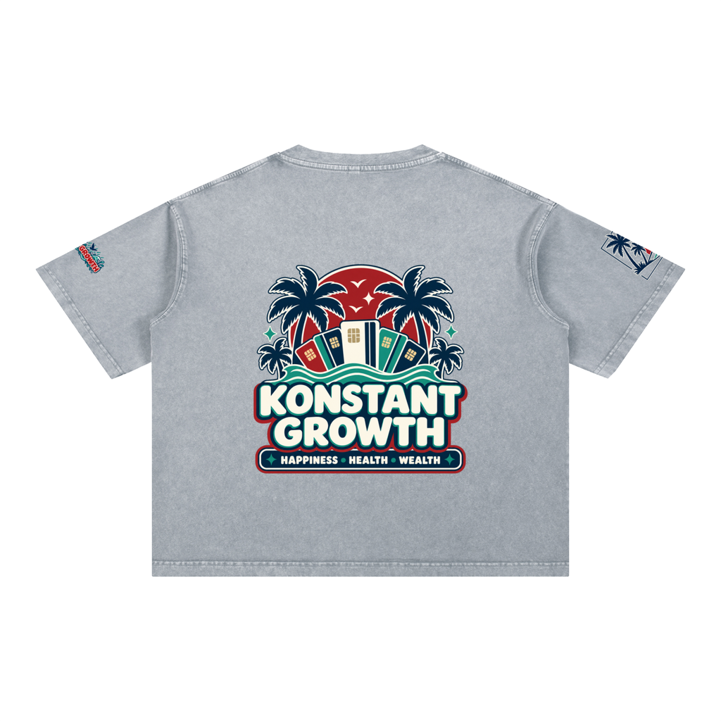 Konstantgrowth,KonstantGrowthapparel,Tropicalstreetwear,GraphicTshirt,Oversized,UnisexTshirt,Vintagewashshirt,Acidwash,Palmtreeshirt,Beachshirt,Coastalstreatwear,Islandstyle,Urbanstreetwear,LogoShirt,PremiumApparel,EntrepreneurApparel,Businessowner,Gift,Ceoapparel,Motivationalclothing,CasualWear,Summerfashion