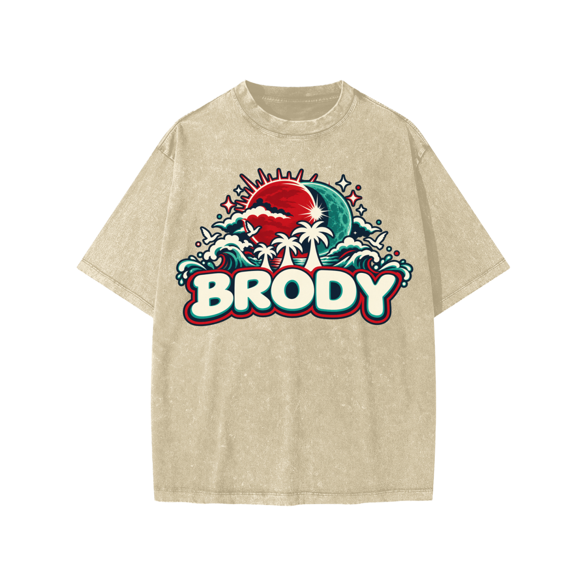 Snow Washed Kids' T-Shirt ODMPOD