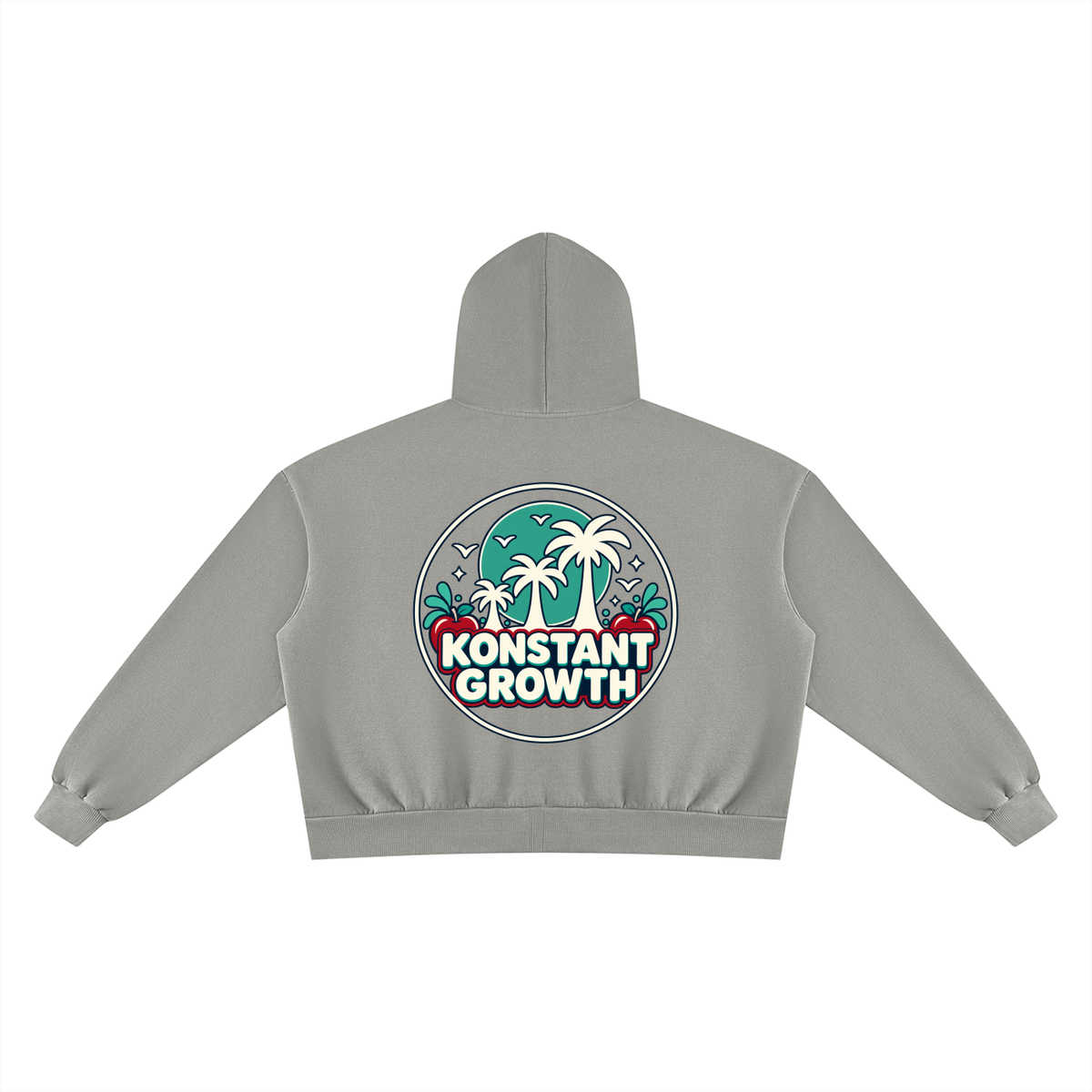 Unisex Vintage Wash Fleece Boxy Hoodie ODMPOD