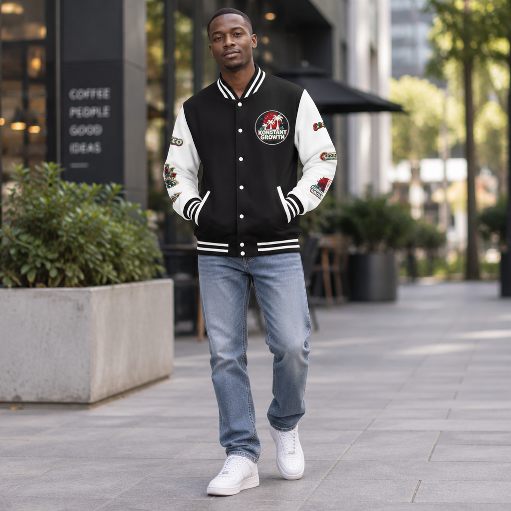 Konstant Growth Letterman Jacket Printify