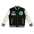 Konstant Growth Vintage — Two-Tone Fleeced Varsity Jacket