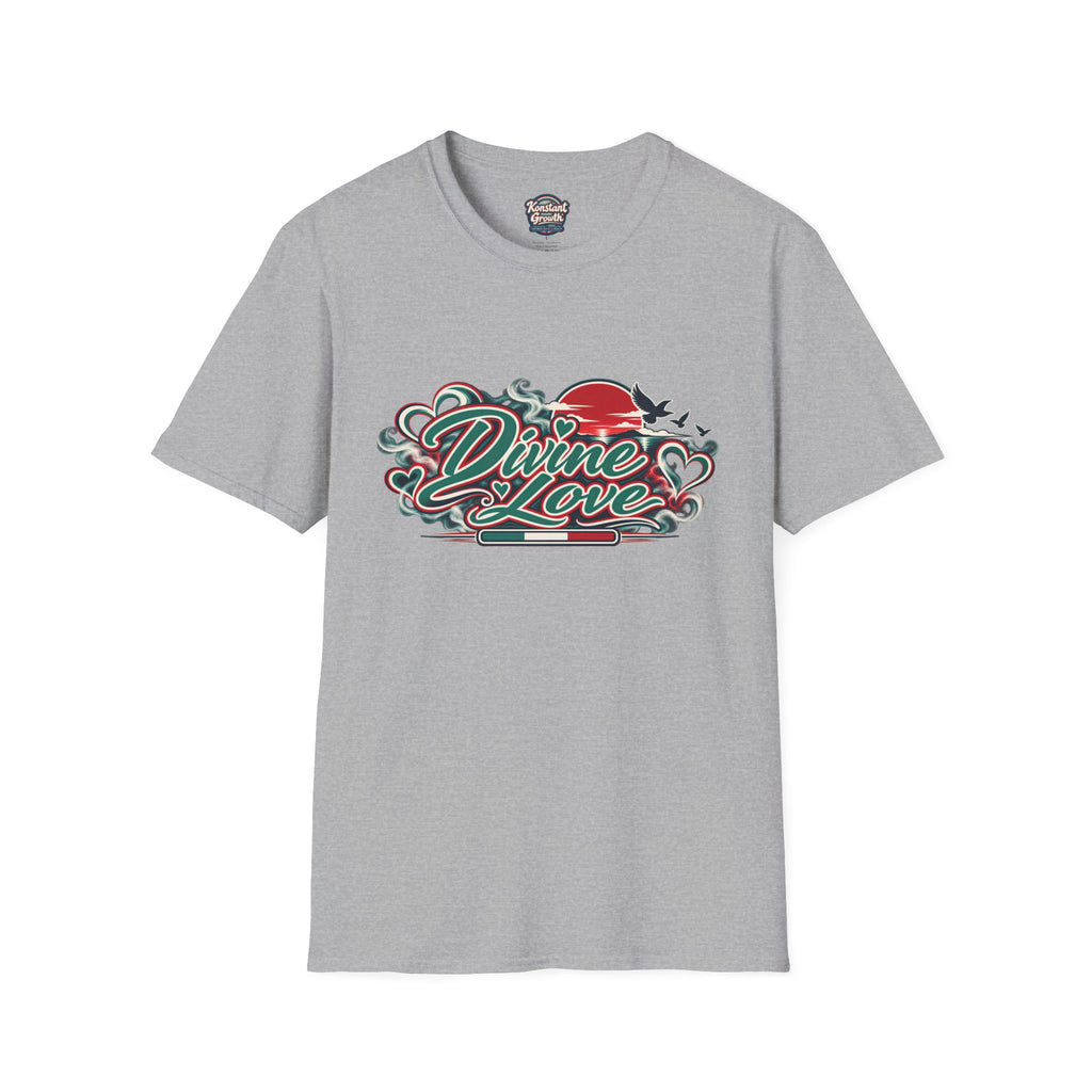 T-Shirt — Divine Love Graphic Tee (Abraham & Sarah Illustration)