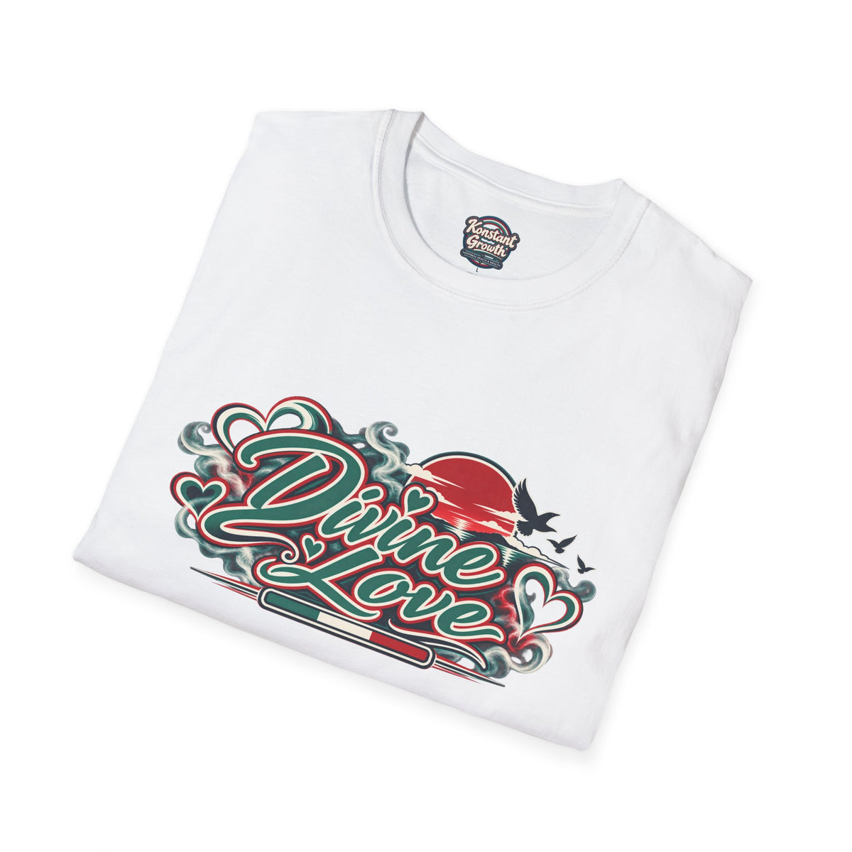 T-Shirt — Divine Love Graphic Tee (Abraham & Sarah Illustration)