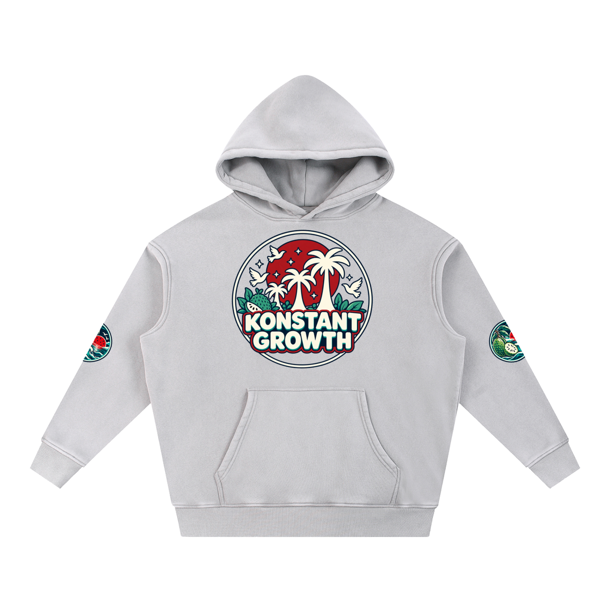 Snow Wash Fleece Oversize Hoodie ODMPOD