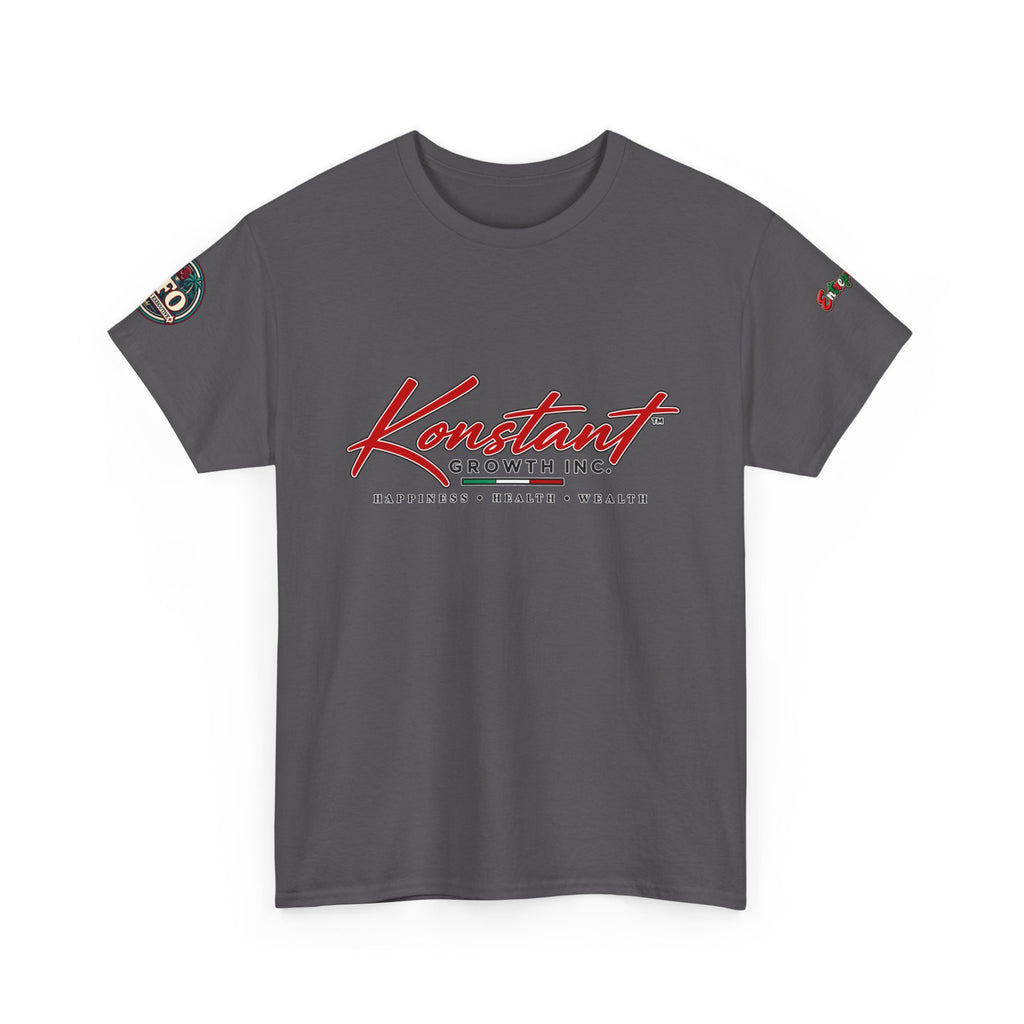 Konstant Growth Inc. Tee — Retro Car & Palm Beach Graphic T-Shirt