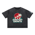 Mineral Wash Boxy Cotton T-Shirt