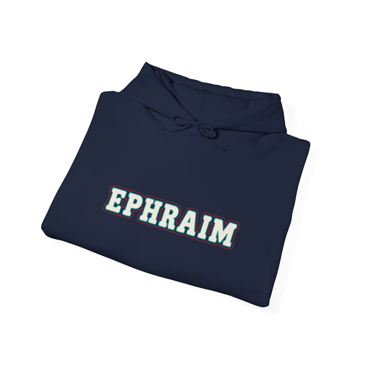 Ephraim Hoodie — Vintage Crest Graphic Hooded Sweatshirt