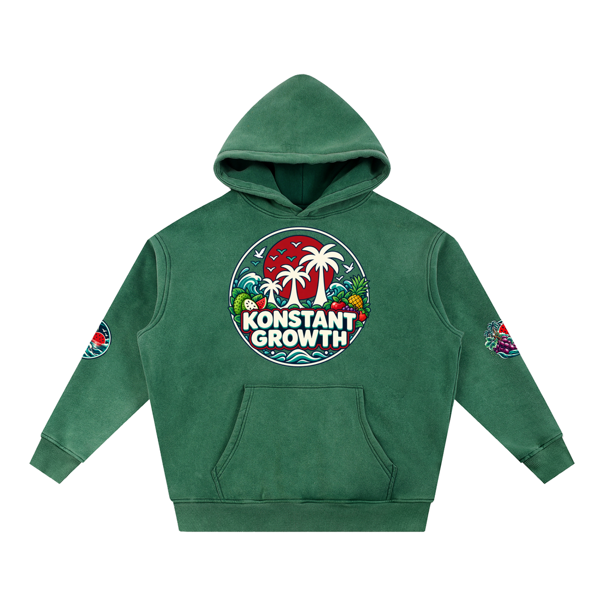 Snow Wash Fleece Oversize Hoodie ODMPOD
