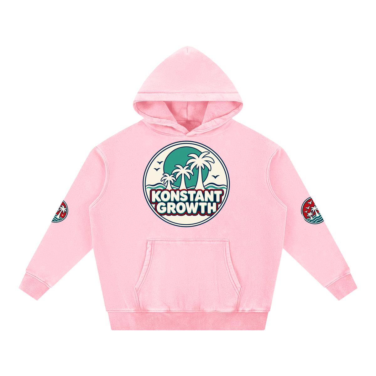Snow Wash Fleece Oversize Hoodie ODMPOD