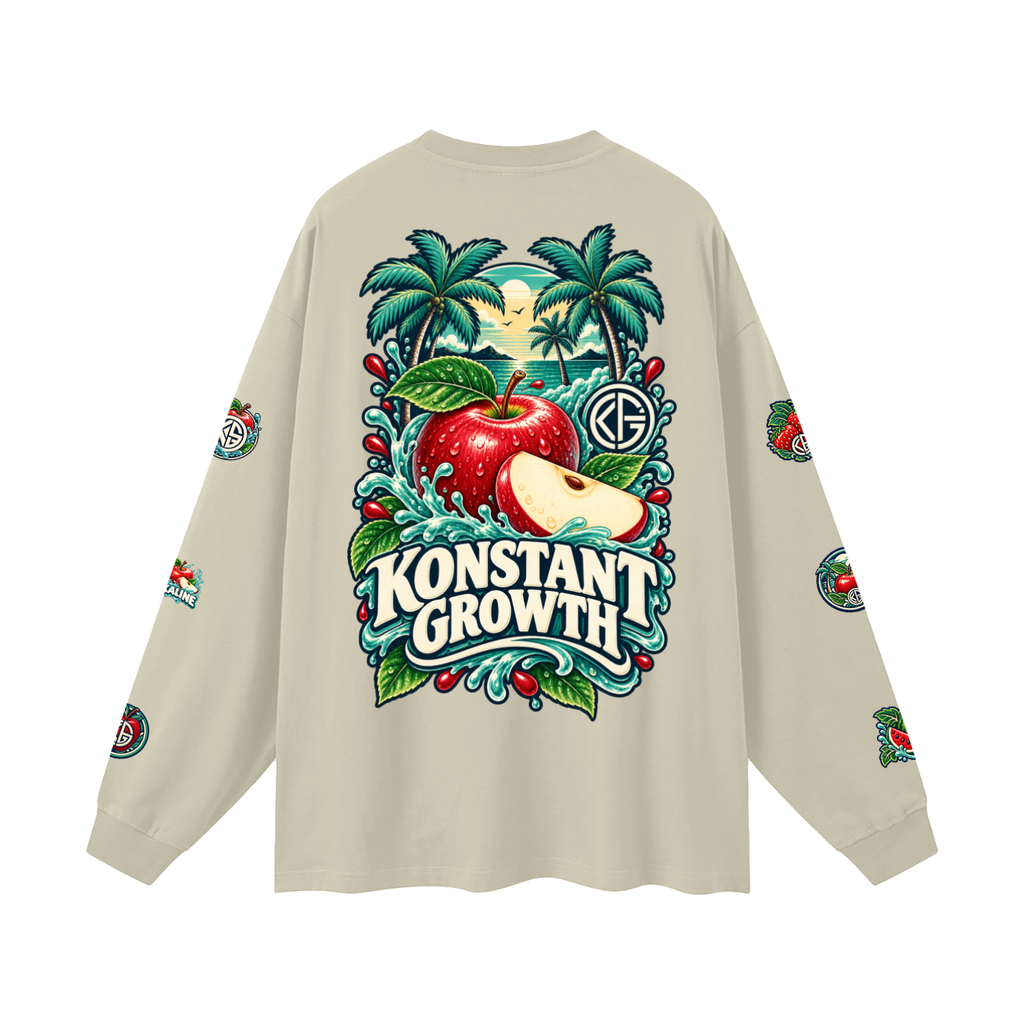 Oversized Unisex Long Sleeve T-Shirt ODMPOD
