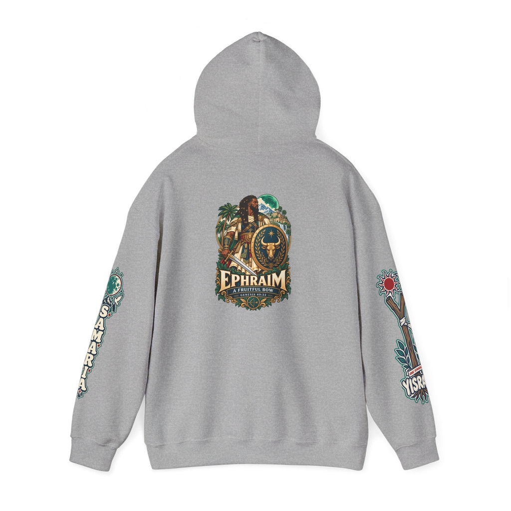 Ephraim Hoodie — Vintage Crest Graphic Hooded Sweatshirt