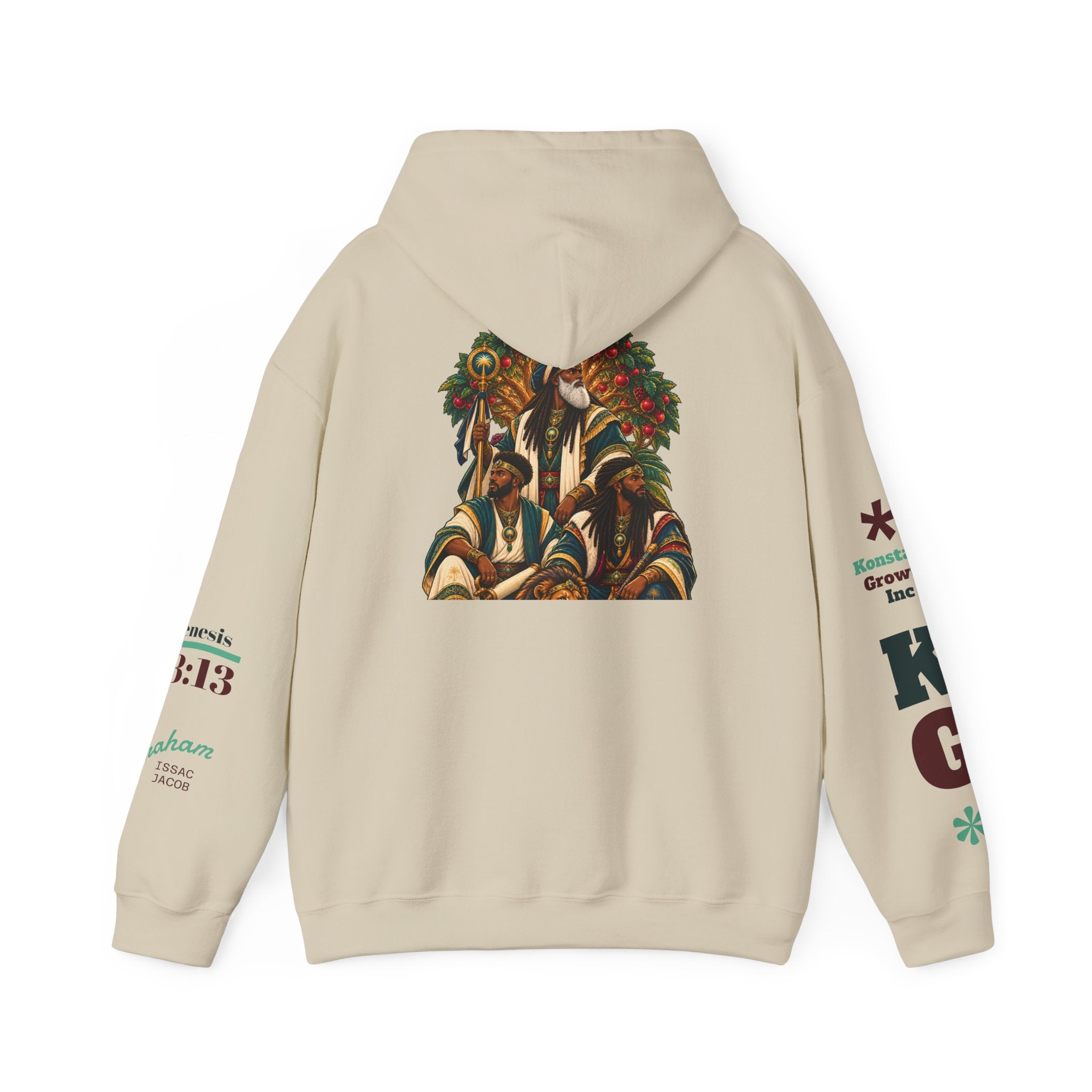 Genesis Scripture Hoodie | Biblical Illustration Pullover