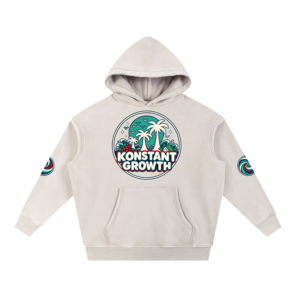 Snow Wash Fleece Oversize Hoodie ODMPOD