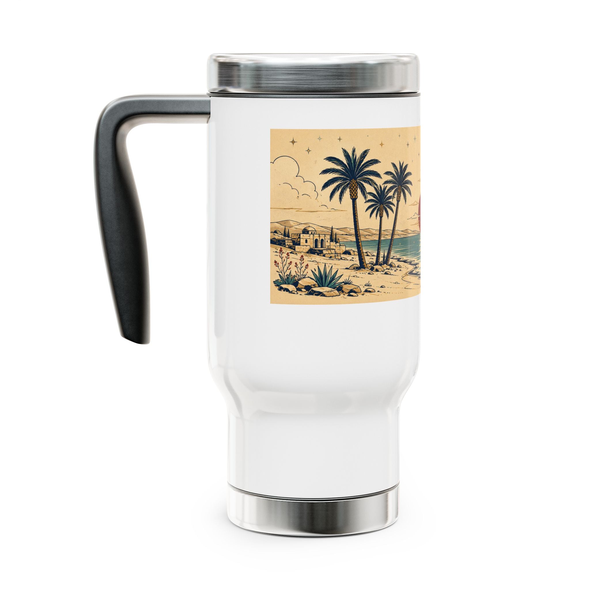 Konstant Growth Ancient Sunset Coast 14oz Travel Mug
