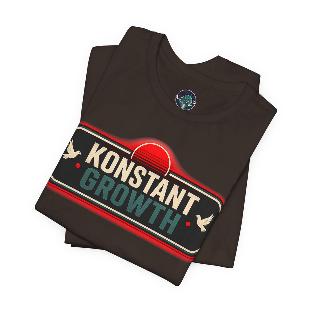 Konstant Growth Logo Tee | Joshua 1:9 Inspirational Fear Of Yahweh
