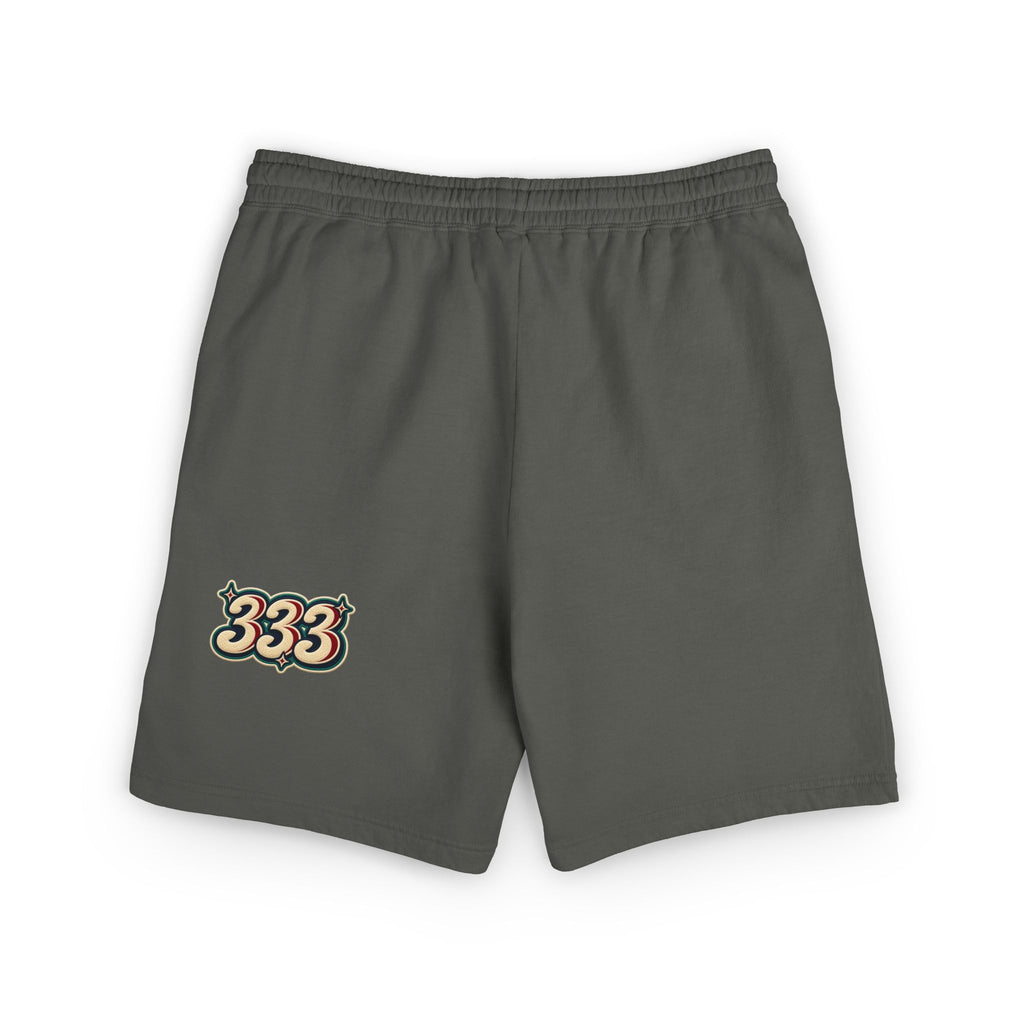 Atlanta Vintage Sunset Sweat Shorts — Garment-Dyed Fleece