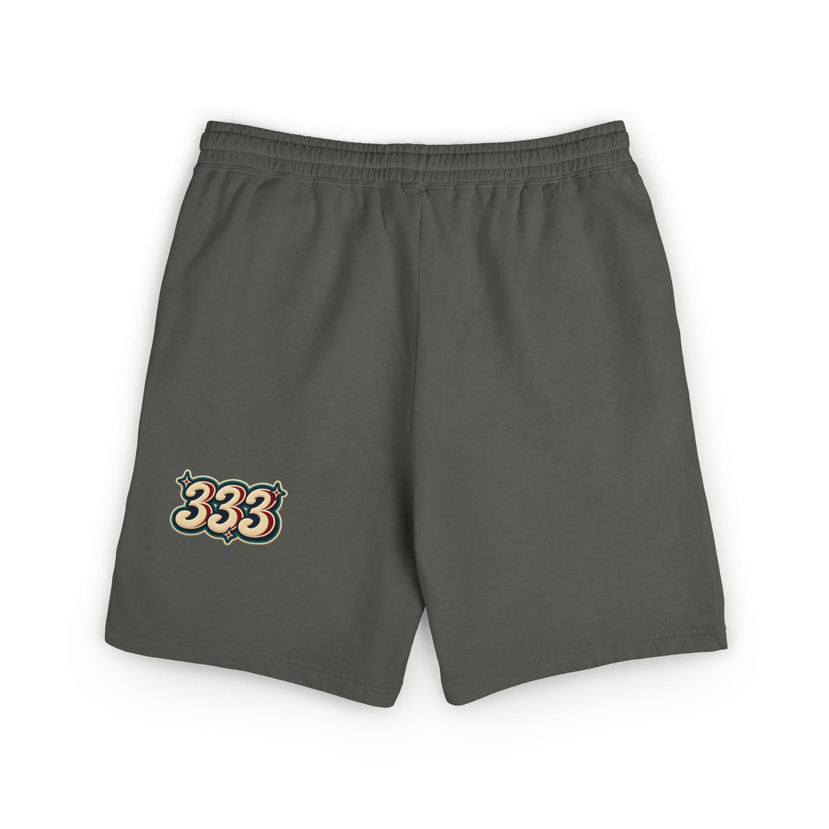 Atlanta Vintage Sunset Sweat Shorts — Garment-Dyed Fleece