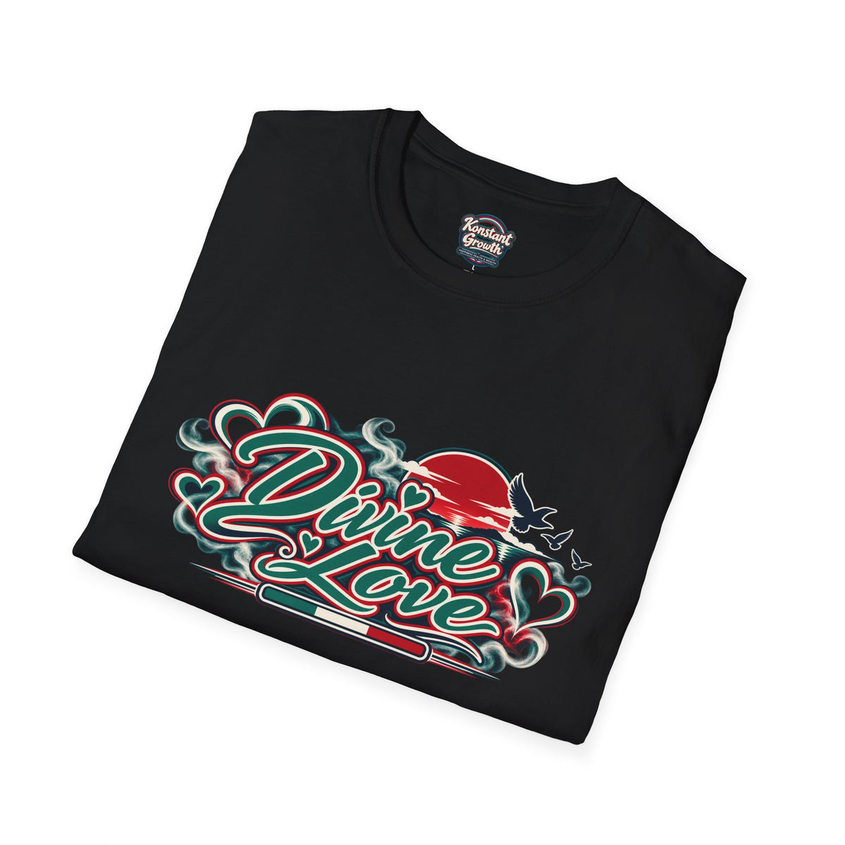 T-Shirt — Divine Love Graphic Tee (Abraham & Sarah Illustration)