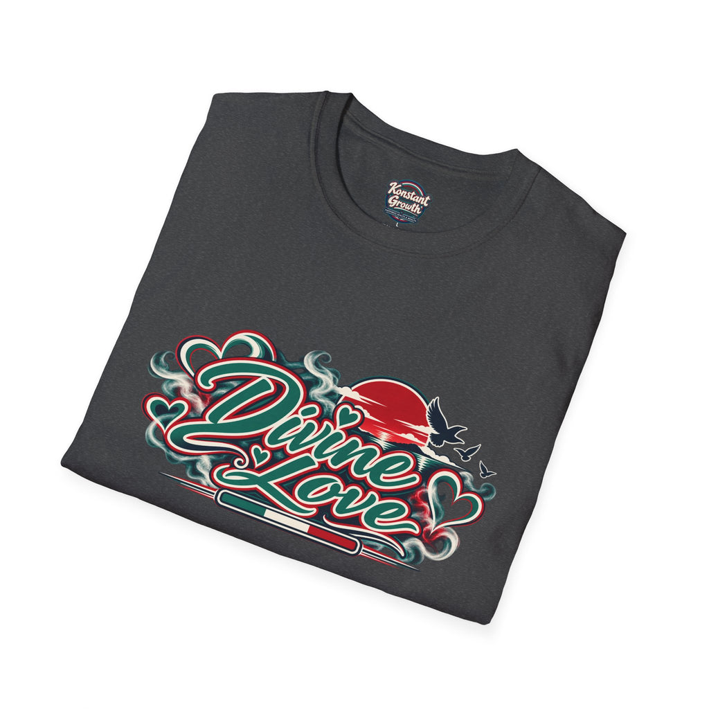 T-Shirt — Divine Love Graphic Tee (Abraham & Sarah Illustration)