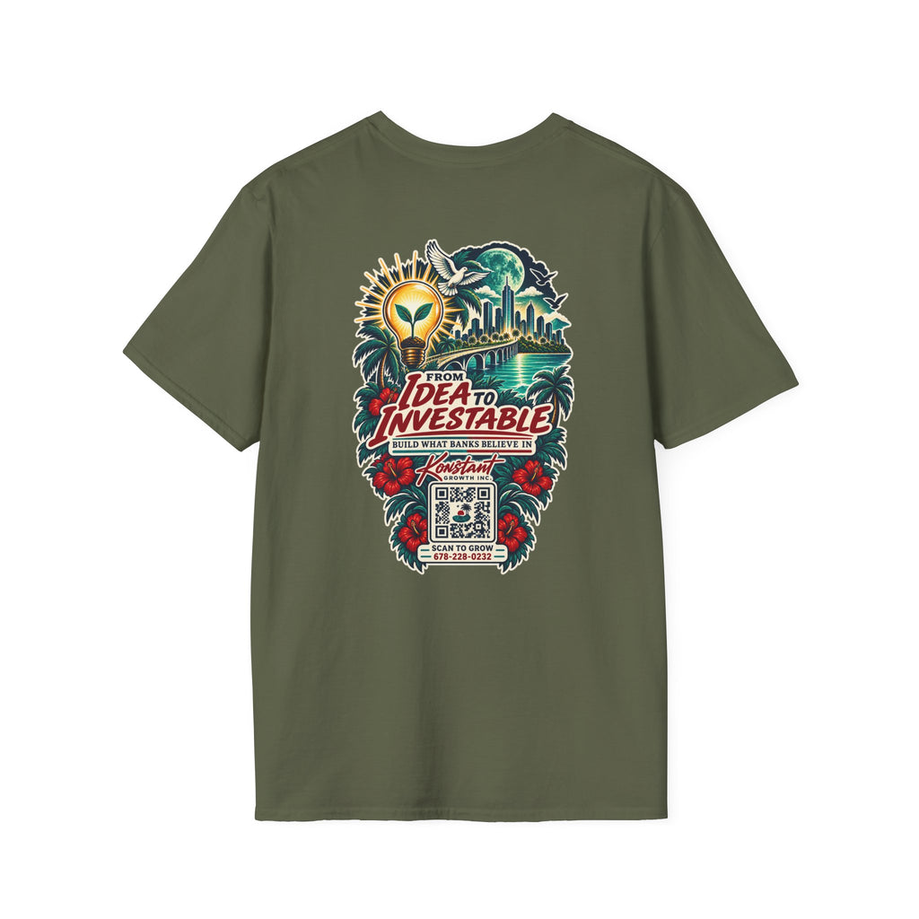 Konstant Growth 'Idea to Investable' Graphic T-Shirt