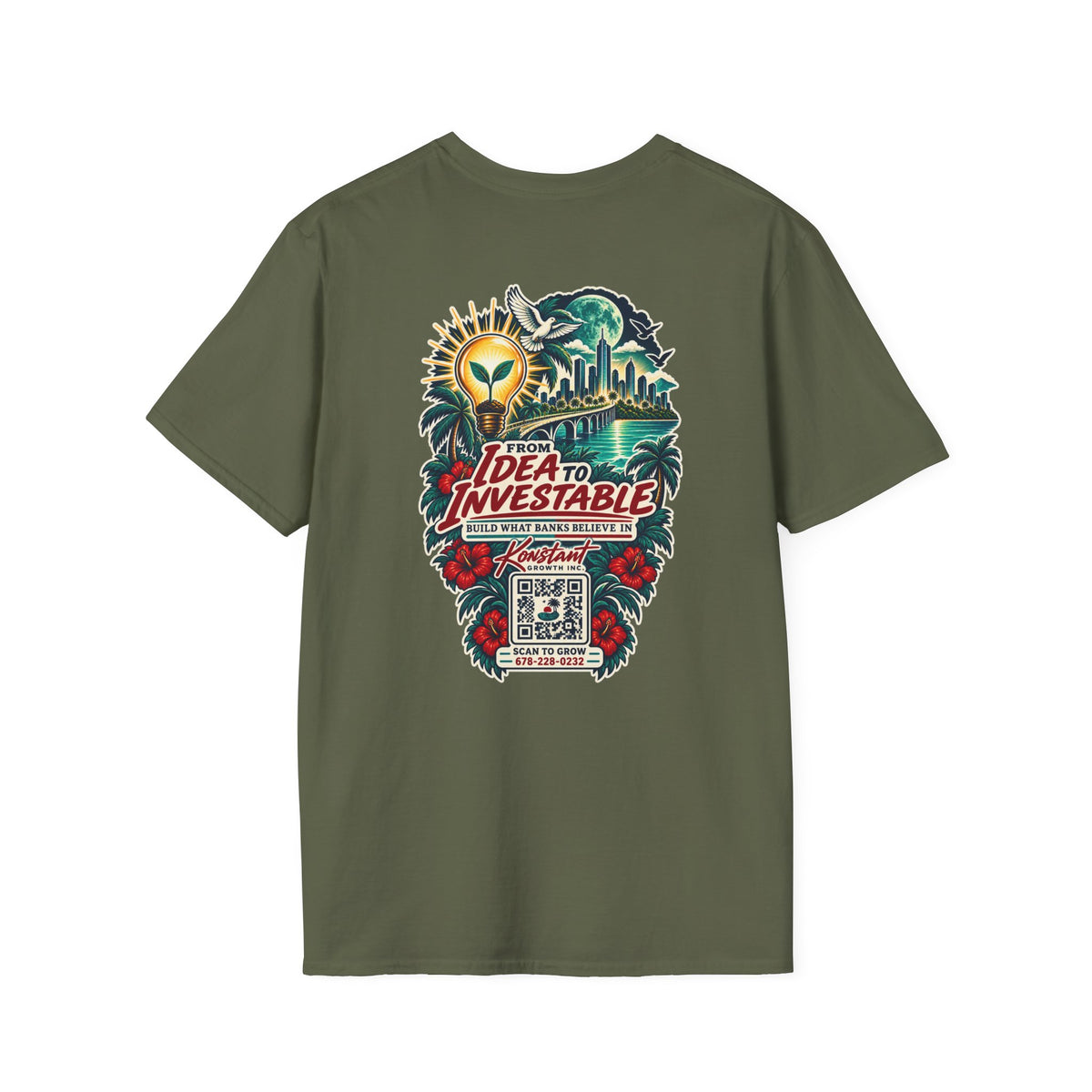 Konstant Growth 'Idea to Investable' Graphic T-Shirt