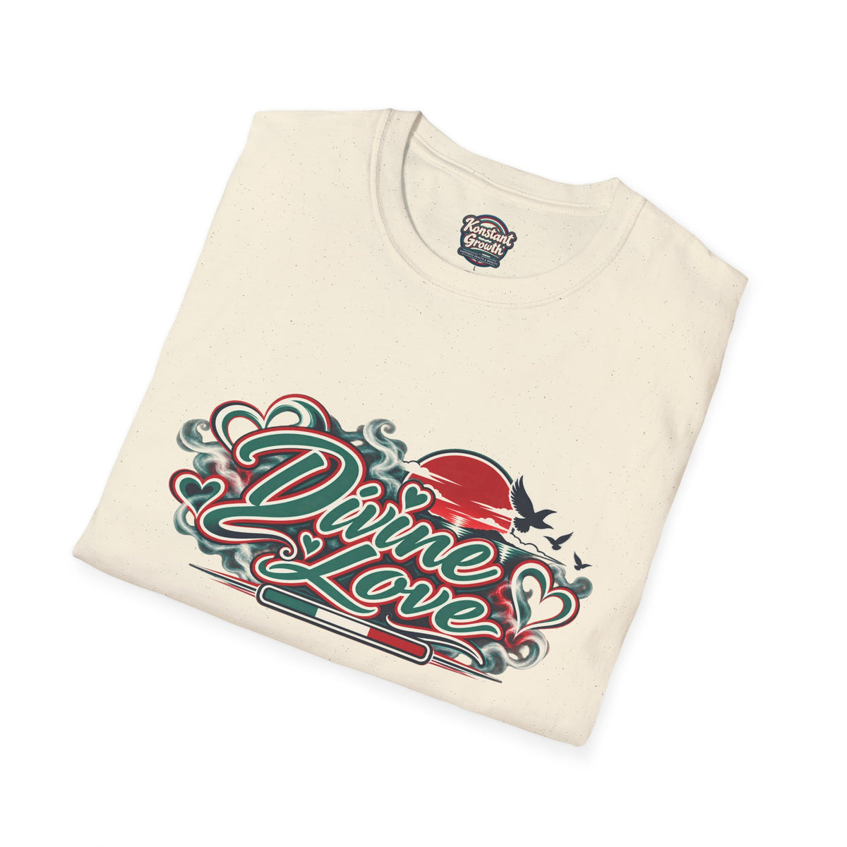 T-Shirt — Divine Love Graphic Tee (Abraham & Sarah Illustration)