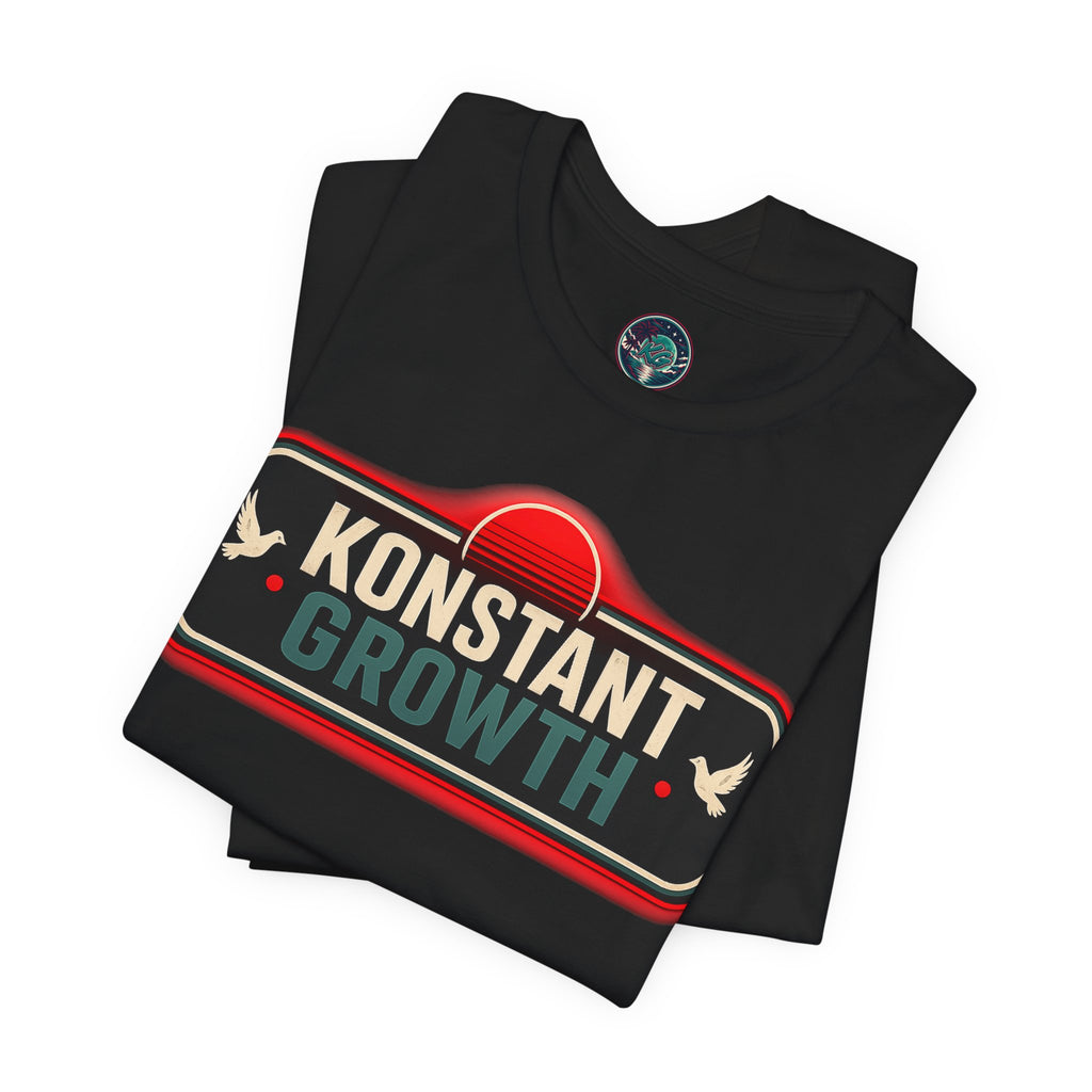 Konstant Growth Logo Tee | Joshua 1:9 Inspirational Fear Of Yahweh