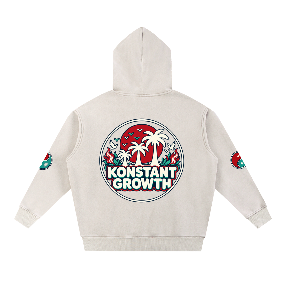 Snow Wash Fleece Oversize Hoodie ODMPOD