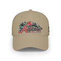 Copy of Konsanty Grounds circular logo Baseball Cap | Embroidered coffee badge, black hat