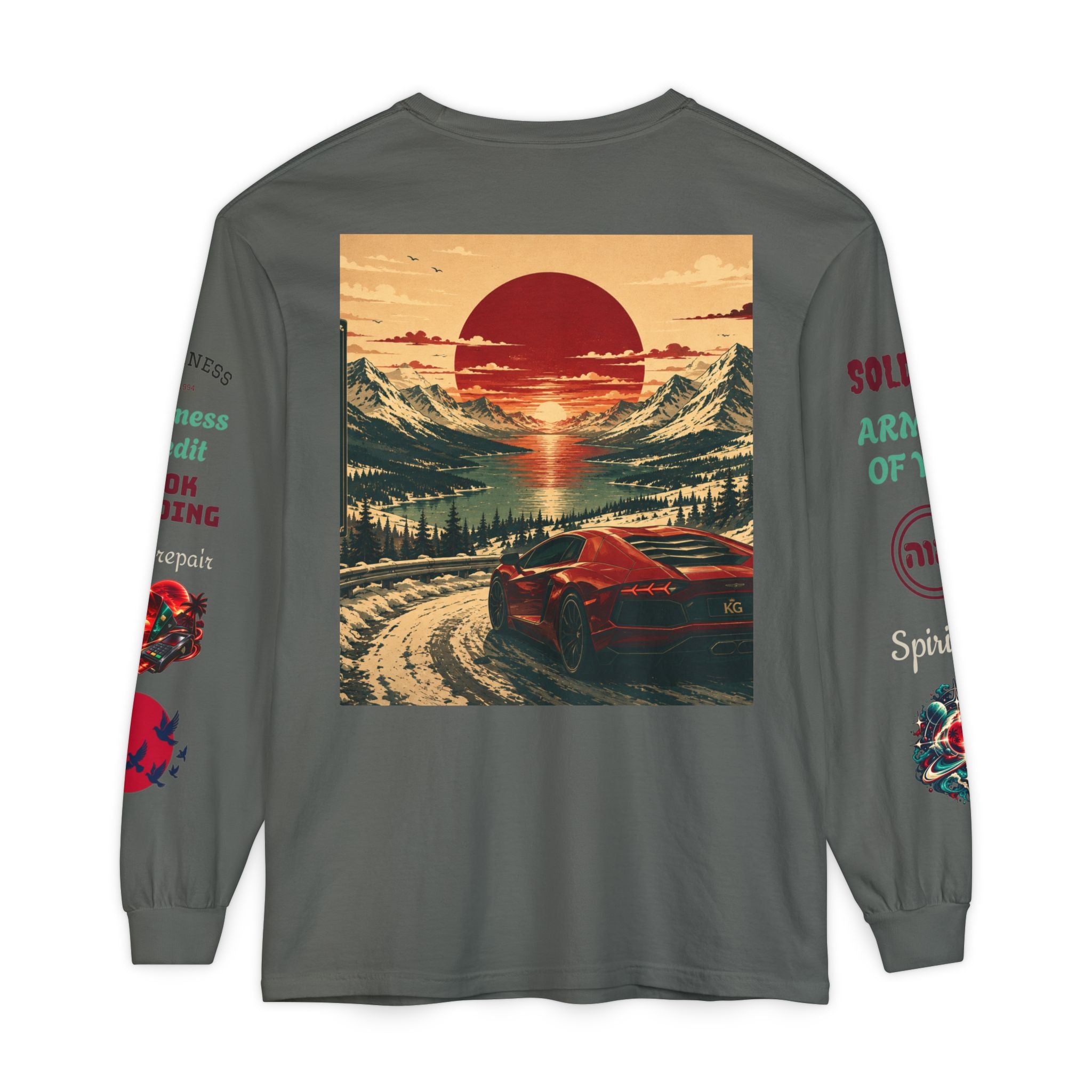 Konstant Growth Vintage Wash Long Sleeve | Premium Entrepreneur T-Shirt