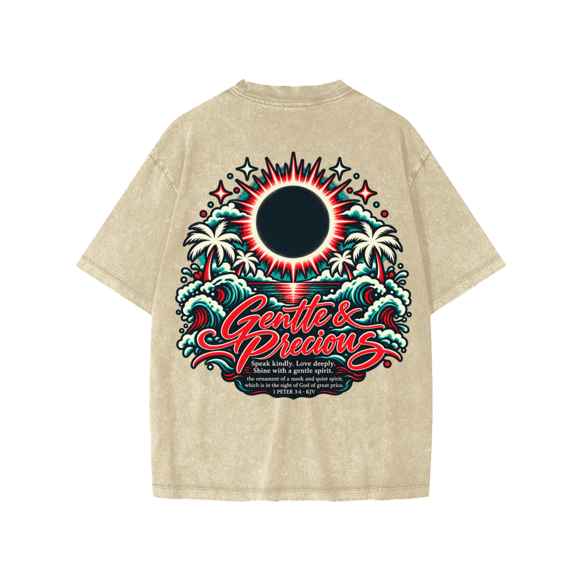Snow Washed Kids' T-Shirt ODMPOD