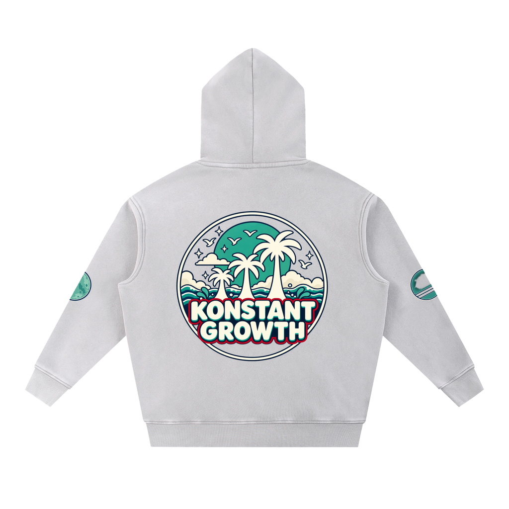 Snow Wash Fleece Oversize Hoodie ODMPOD