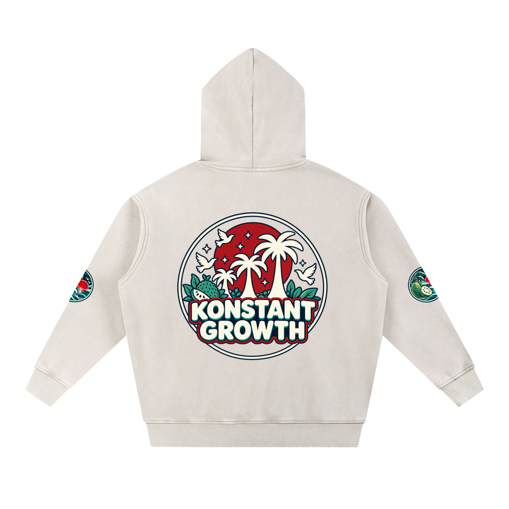Snow Wash Fleece Oversize Hoodie ODMPOD