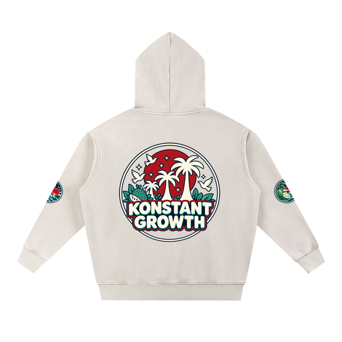 Snow Wash Fleece Oversize Hoodie ODMPOD