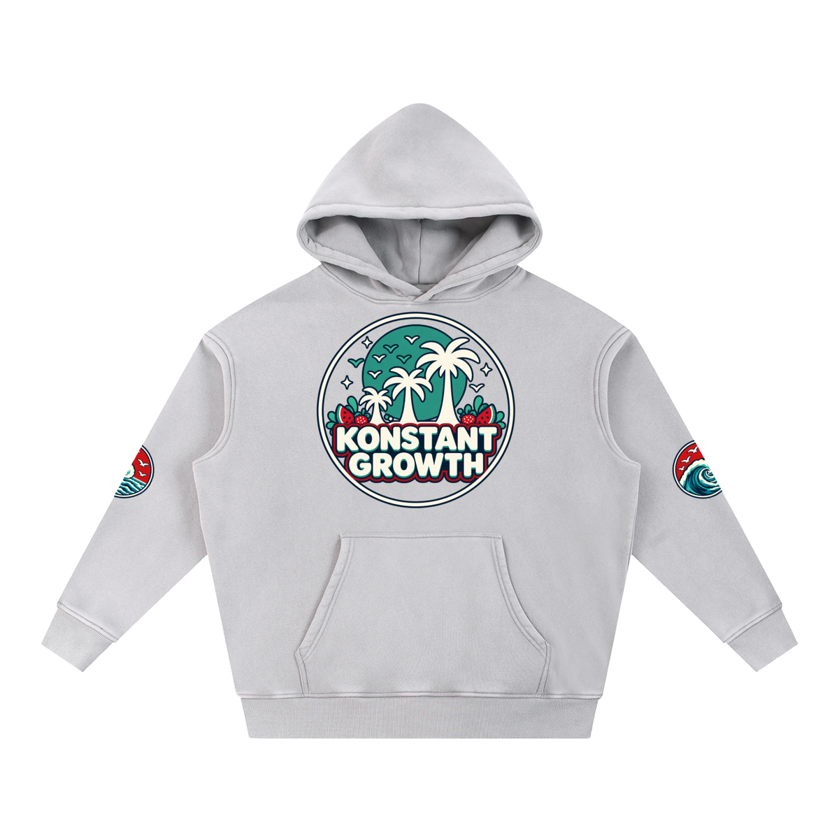 Snow Wash Fleece Oversize Hoodie ODMPOD