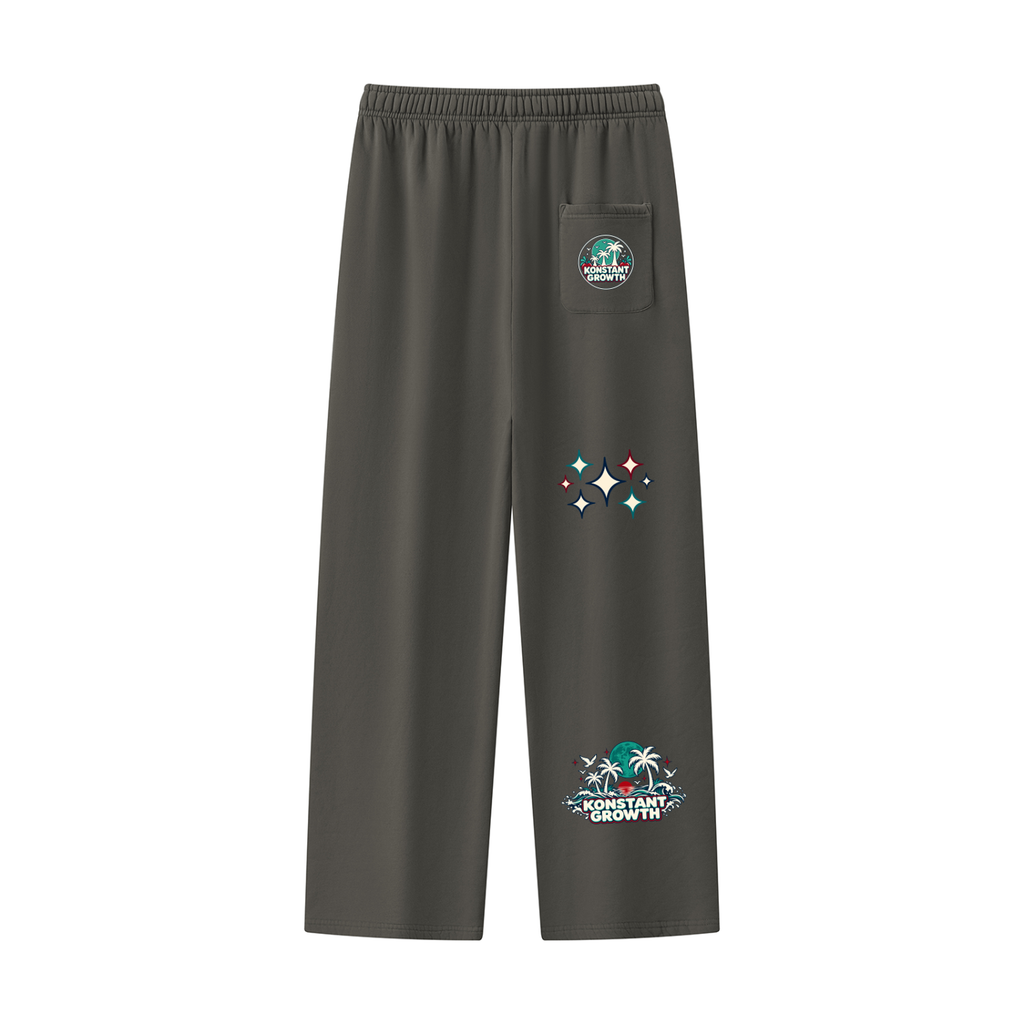Unisex Vintage Wash Fleece Sweatpants ODMPOD