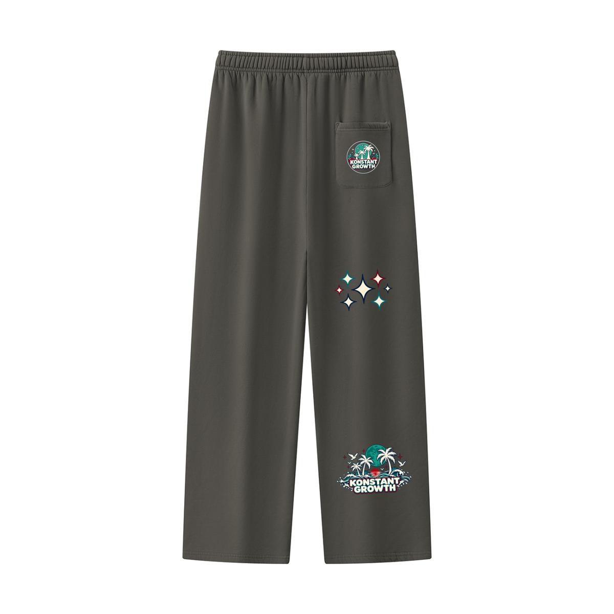 Unisex Vintage Wash Fleece Sweatpants ODMPOD